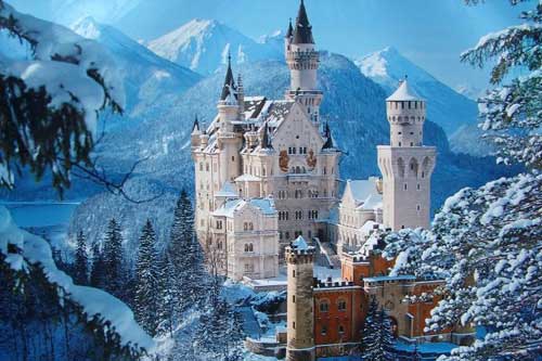 Chiêm ngưỡng những lâu đài đẹp huyền ảo như trong cổ tích