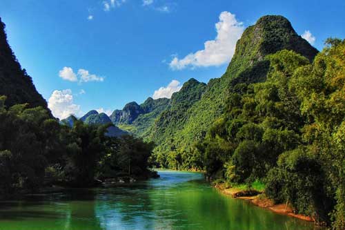 Cảnh sắc hùng vĩ mà nên thơ của miền biên giới Cao Bằng