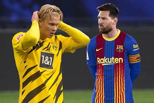 Barcelona 'đại phẫu': Tống tiễn 14 cầu thủ, quyết mua Haaland đá cặp Messi