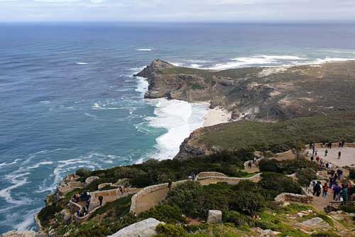 Phong cảnh hùng vĩ ở mũi Hảo Vọng - điểm tận cùng của Nam Phi