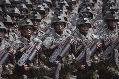 Súng trường Type 88 của Quân đội Nhân dân Triều Tiên.