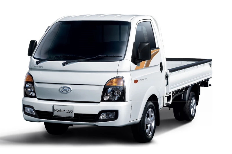 2. Hyundai Porter (doanh số: 9.184 chiếc).