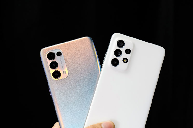 CLIP: So sánh Samsung Galaxy A52 với Oppo Reno5