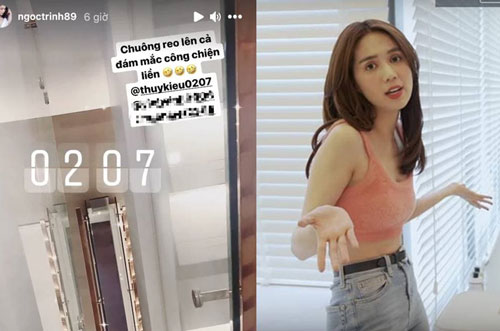 Hậu bị trộm vào nhà mất 13 tỷ, Ngọc Trinh lo lắng khi chuông báo động bất ngờ reo lúc 2 giờ sáng