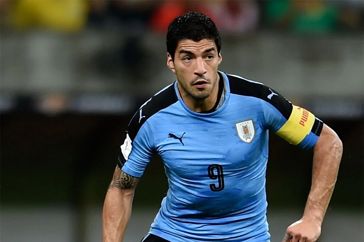 7. Luis Suarez - ĐT Uruguay (63 bàn/116 trận)