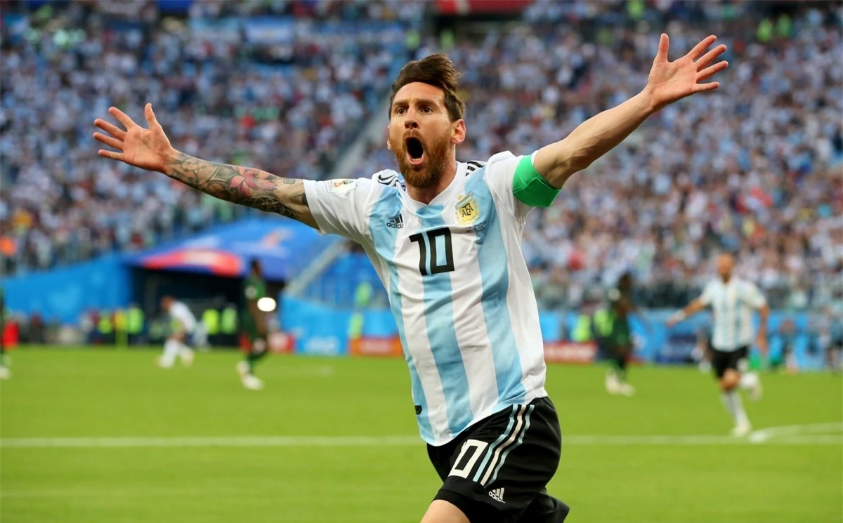 3. Lionel Messi - ĐT Argentina (71 bàn/142 trận)