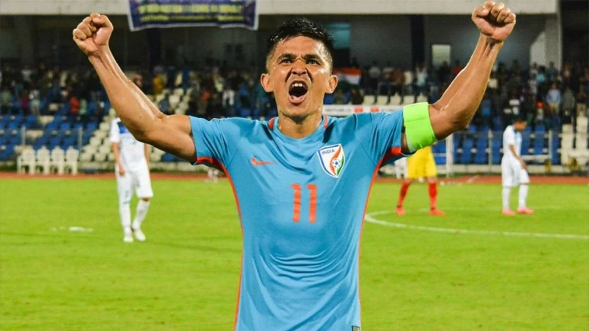 2. Sunil Chhetri - ĐT Ấn Độ (72 bàn/115 trận)