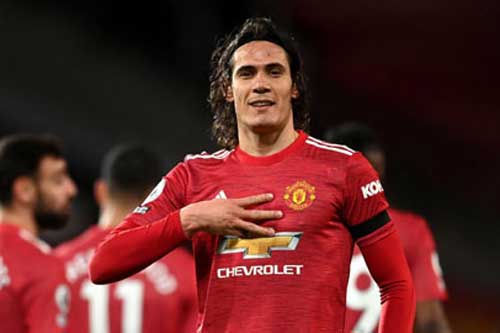 Cavani được thưởng lớn nếu giành Vua phá lưới Ngoại hạng Anh