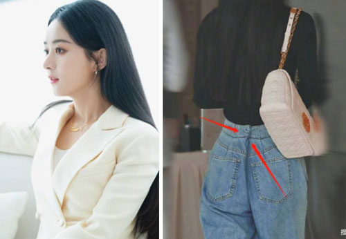 Ảnh chụp lén cho thấy vóc dáng thực sự của Triệu Lệ Dĩnh, fan xót xa vì cô quá gầy