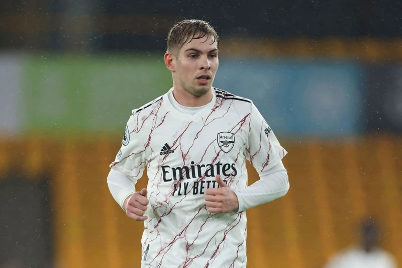 5. Emile Smith-Rowe (định giá chuyển nhượng hiện nay: 11,7 triệu bảng, tăng 9,27 triệu bảng).