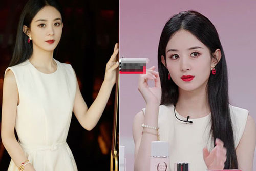 Triệu Lệ Dĩnh lộ diện với visual đẹp xuất thần sau tin đồn lộ clip ngoại tình, phải khóc lóc van xin Phùng Thiệu Phong