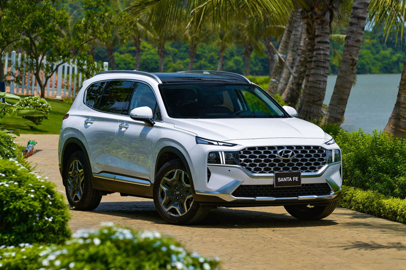 Những nâng cấp đáng giá của Hyundai Santa Fe 2021 tại Việt Nam