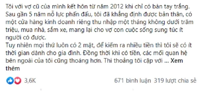 Ly hôn, chồng thách thức vợ liệu có sống nổi đàng hoàng, nhưng 3 năm sau gặp lại, nhìn cuốn sổ trên tay cô mà anh chết lặng - Ảnh 1.