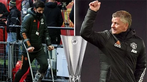 Solskjaer xác nhận Maguire có thể kịp đá chung kết Europa League