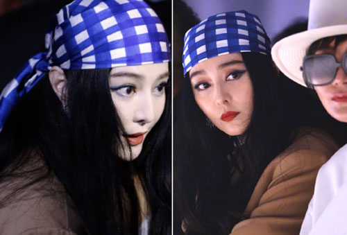 Cố tạo sự khác biệt gây chú ý nhưng Phạm Băng Băng lại chị chê già, làm lố vì cách trang điểm lạ