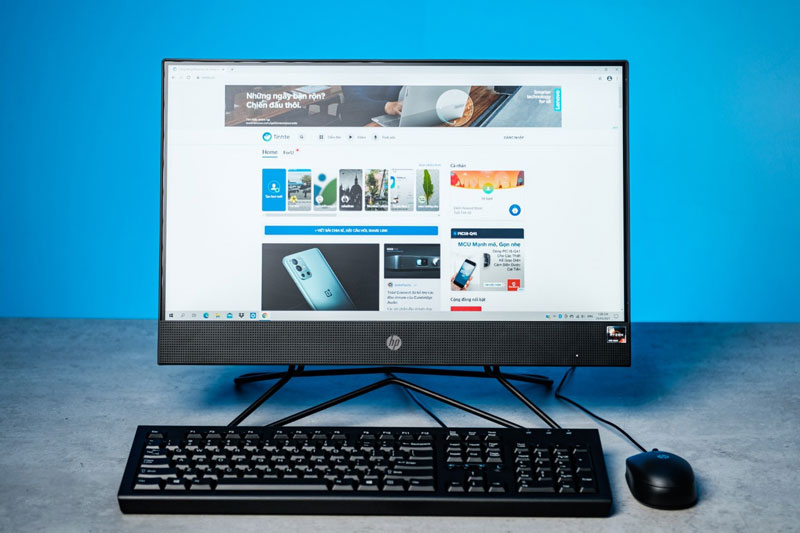 HP 205 Pro G4 AiO Non-Touch: Máy tính AMD liền màn hình giá hợp lý cho doanh nghiệp