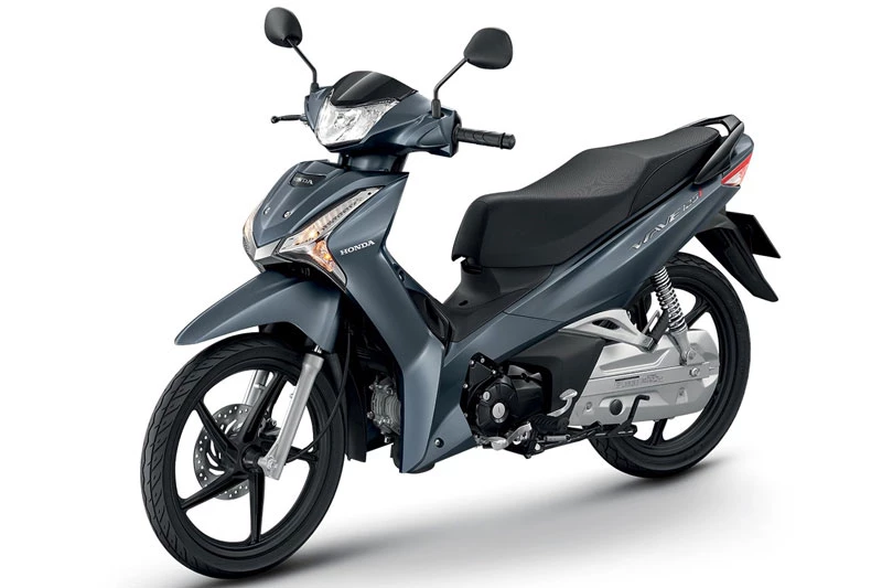 Honda Wave 125i 2021 phiên bản vành đúc màu xám Metallic Matte.