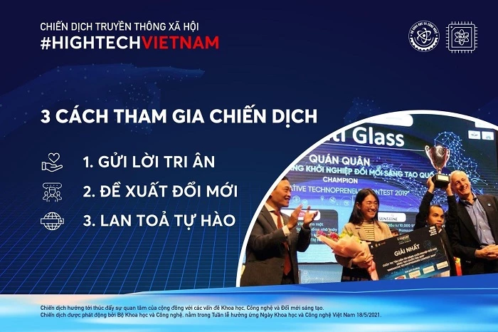 Bộ KH&CN phát động chiến dịch truyền thông xã hội Hightech Vietnam. 