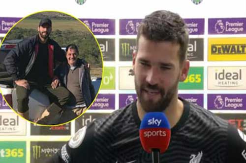Alisson nói gì sau khi ghi bàn thắng lịch sử cho Liverpool?