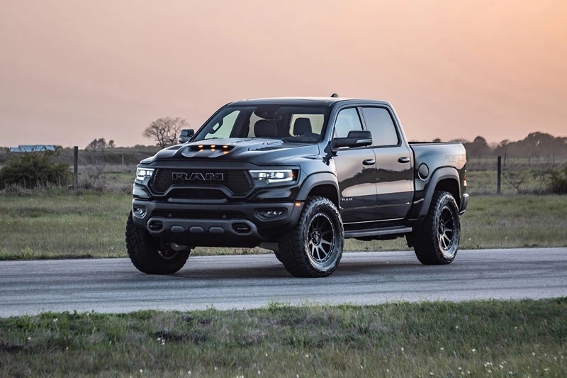 1. Hennessey Ram 1500 TRX Mammoth 2021 (công suất tối đa: 1.012 mã lực).