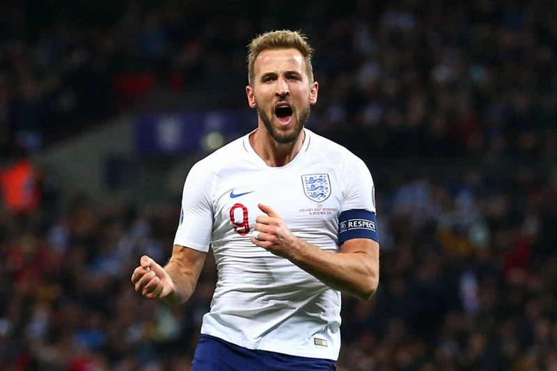 1. Harry Kane (đội tuyển Anh, tỷ lệ: 5/1, đặt 1 ăn 5).