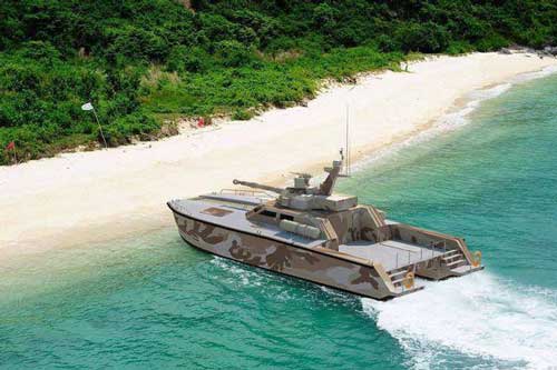Hé lộ thêm chi tiết về chiếc 'thuyền xe tăng' của lính thủy đánh bộ Indonesia