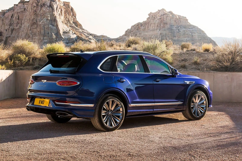 5. Bentley Bentayga Speed (công suất tối đa: 626 mã lực).