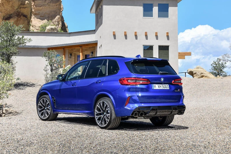 6. BMW X5 M Competition (công suất tối đa: 617 mã lực).