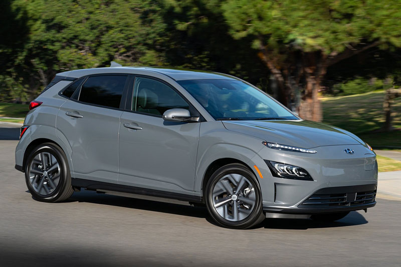 Top 5 xe điện có tầm hoạt động xa nhất/lần sạc: Hyundai Kona Electric góp mặt