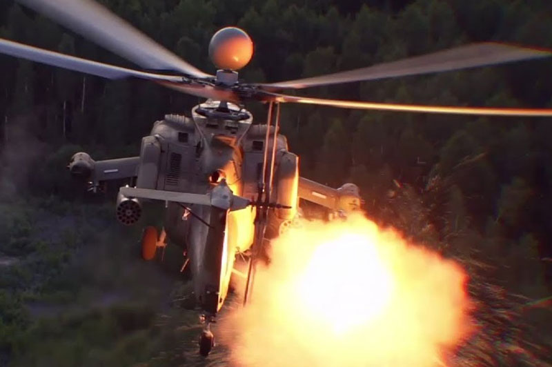 Trực thăng Thợ săn đêm của Nga sẽ mang theo cả máy bay không người lái cảm tử