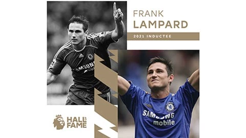 Lampard ghi danh vào Ngôi đền huyền thoại