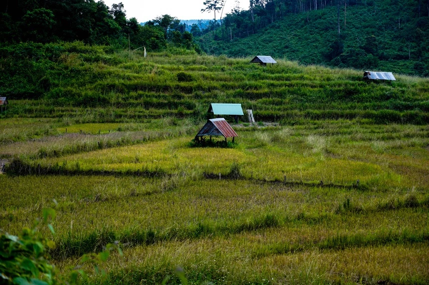 Thành phố Kon Tum nằm ở địa hình lòng chảo phía nam tỉnh Kon Tum, trên độ cao khoảng 525m và được uốn quanh bởi thung lũng sông Đăk Bla. Phí tây giáp huyện Sa Thầy, phía bắc giáp huyện Đắk Hà, phía Đông giáp huyện Kon Rẫy, phía nam giáp tỉnh Gia Lai.