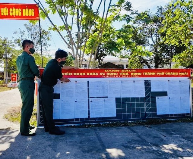 Quảng Ngãi: Sẵn sàng cho ngày bầu cử tại các khu cách ly tập trung