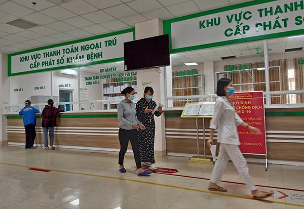 Bệnh viện Ung bứu tỉnh Thanh Hóa tăng cường các biện pháp phòng, chống dịch Covid - 19.