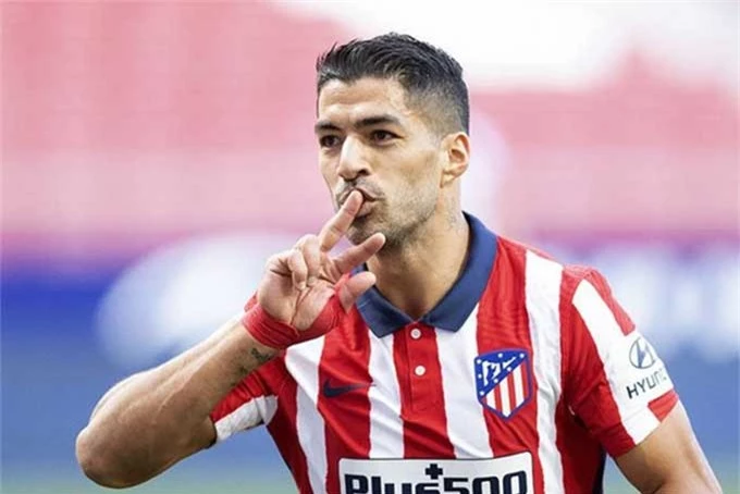 Suarez đang tràn đầy cơ hội vô địch La Liga cùng Atletico