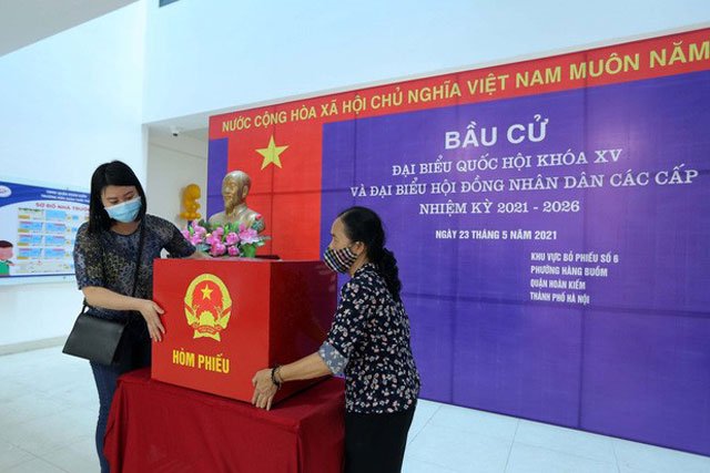 Những con số về cuộc bầu cử ĐBQH khóa XV và đại biểu HĐND các cấp