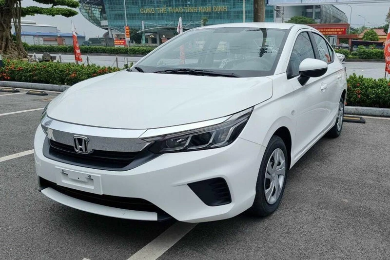 Honda City E. Ảnh: Cuộc sống an toàn.