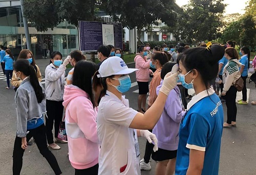 Bình Dương: Công nhân các khu công nghiệp phải khai báo y tế hàng ngày