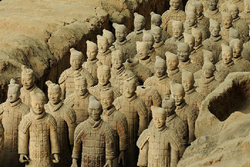 Những bí ẩn về đội quân đất nung của Tần Thủy Hoàng