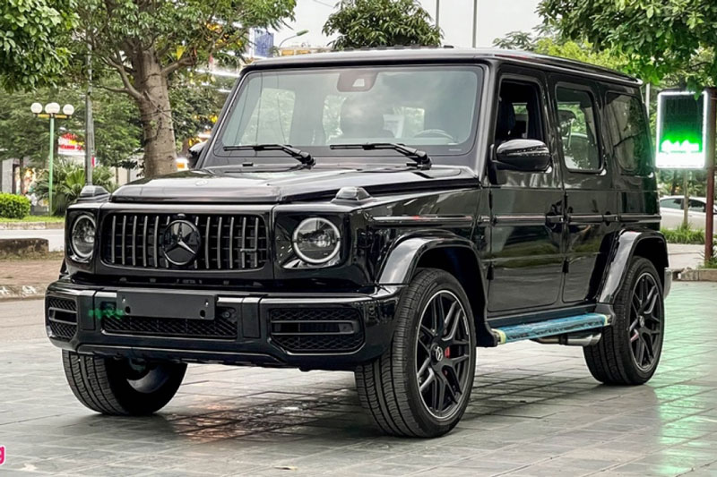 Ảnh chi tiết Mercedes-AMG G 63 13 tỷ đồng với màu ngoại thất hiếm gặp tại Việt Nam