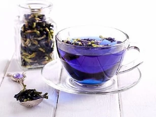 Giảm cân bằng trà hoa đậu biếc
