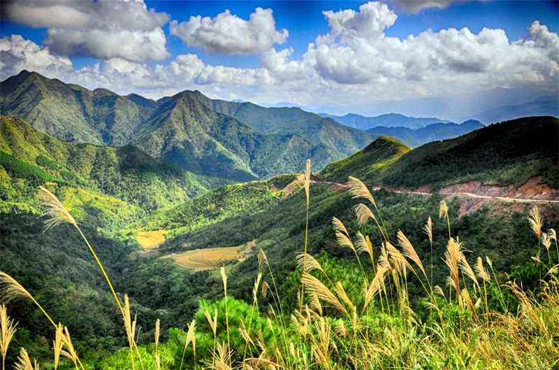 Phía Bắc của huyện giáp với huyện Ninh Minh, thành phố Sùng Tả và khu Phòng Thành, thành phố Phòng Thành Cảng (Quảng Tây - Trung Quốc); phía Tây giáp với huyện Đình Lập (tỉnh Lạng Sơn); phía Đông giáp huyện Hải Hà, phía Nam giáp huyện Tiên Yên và huyện Đầm Hà (tỉnh Quảng Ninh). Ảnh: Minh Hà.