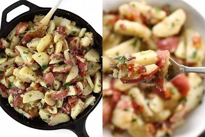Mách bạn 3 cách làm salad khoai tây nhẹ bụng cho bữa trưa