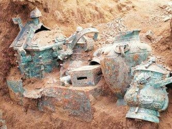 Trung Quốc có thêm phát hiện khảo cổ 3.000 năm tuổi trong mộ cổ