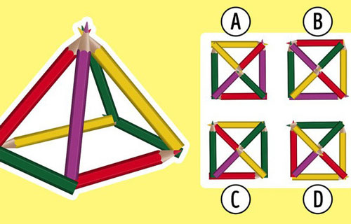 Thử thách IQ: Vận dụng tư duy hình học, bạn có thể giải hết các câu sau không?