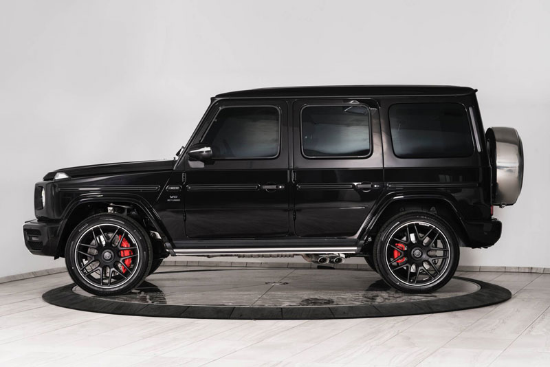 Cận cảnh SUV hạng sang Mercedes-AMG G63 bọc thép của Inkas