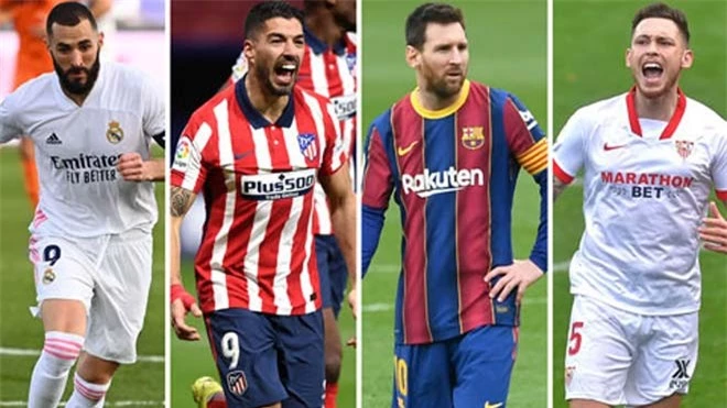 Vẫn là 4 ông kẹ đại diện cho La Liga tại Champions League mùa sau