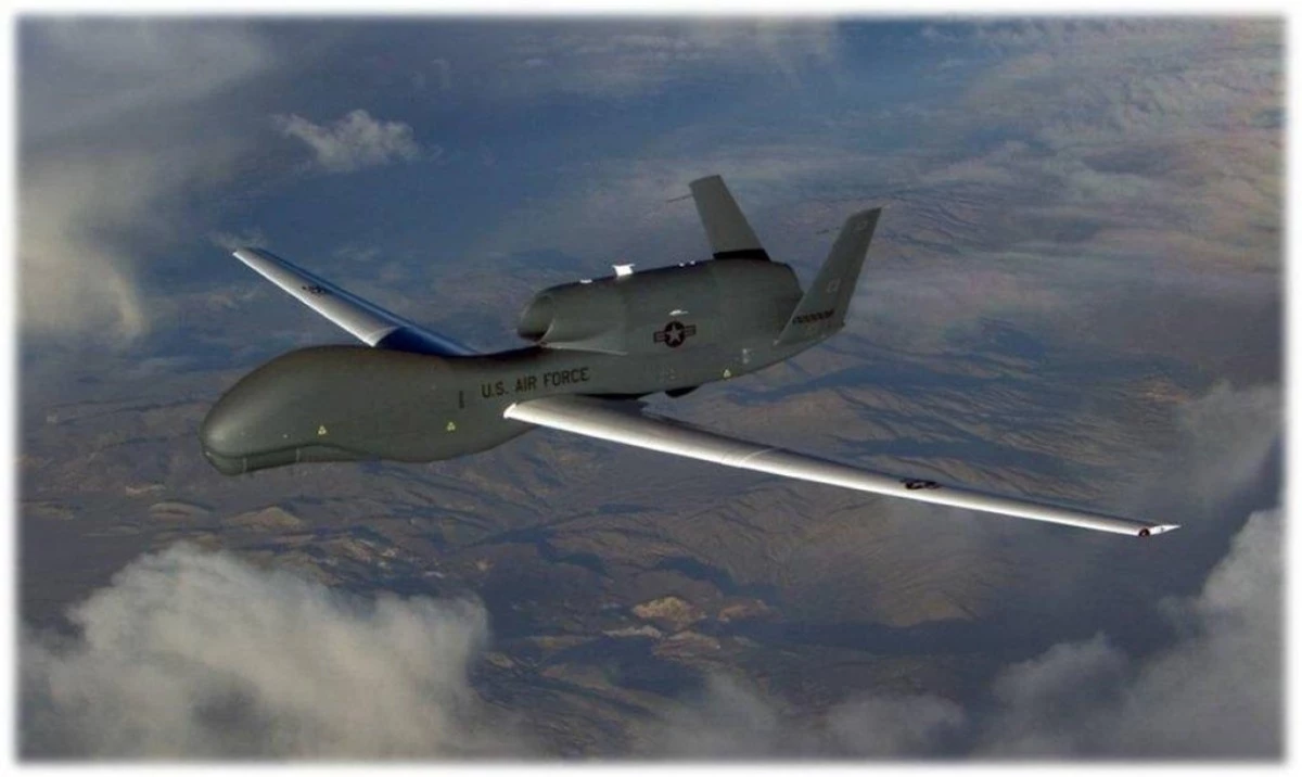 Máy bay không người lái RQ-4 Global Hawk. Ảnh: afrc.af.mil