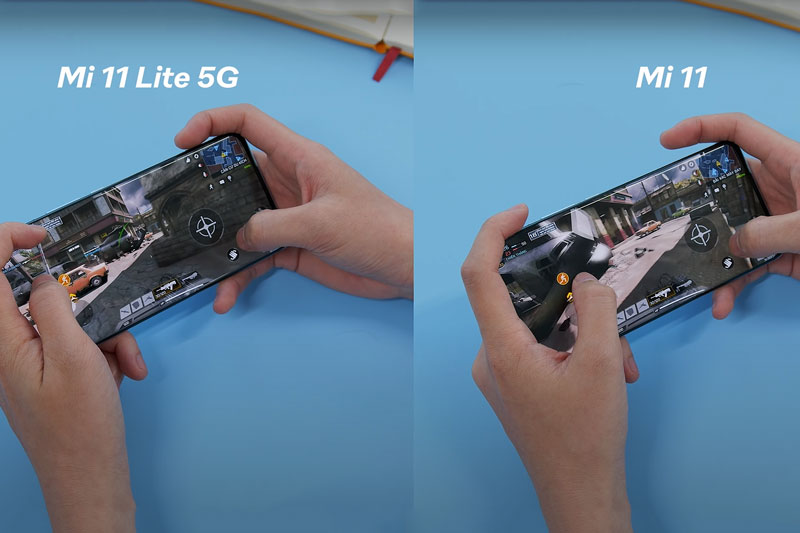 CLIP: So sánh hiệu năng Xiaomi Mi 11 Lite 5G với Xiaomi Mi 11 5G
