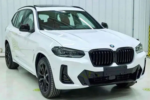 BMW X3 2022 lộ diện với ngoại thất ấn tượng hơn